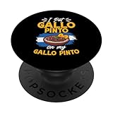 Nicaraguanischer Feinschmecker Nicaraguanisches Essen Ich gebe Gallo Pinto PopSockets Klebender PopGrip