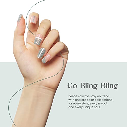 Beetles Glitter Light Green Gel Nail Polish 15Ml Mermaid Tears Soak Off Led Nail Lamp Uv Gel Diamond Gel Polish Nail Art Manicure Salon Diy Home #TOP4