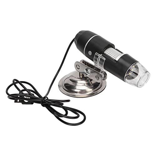 Image of Skin Hair Scalp Detector, Digital Microscope Skin Analyser High Resolution 500X Magnification for Salon Use for Stamp