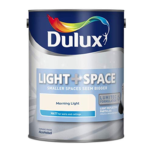 Dulux Light & Space Matt Emulsion Paint - Morning Light - 5L