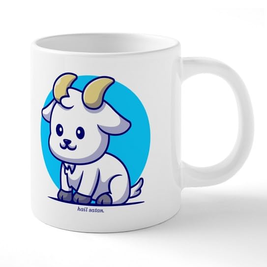 Mega taza de cerámica blanca 20 oz miniatura 1