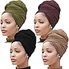 Head Wraps for Black Women Stretch Turban Headwraps Scarf Hair Wraps Head Scarf for Locs Braids