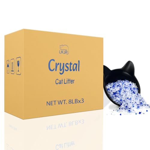 LMJP Crystal Cat Litter Powerful Odor Control,