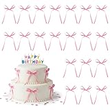 Pack économique --- Chaque nœud mesure 8 cm sur 15 cm, ce qui le rend idéal pour décorer des gâteaux et des cadeaux. Chaque lot comprend 40 nœuds en satin magnifiquement confectionnés, ce qui est suffisant pour les grands événements ou diverses fêtes.