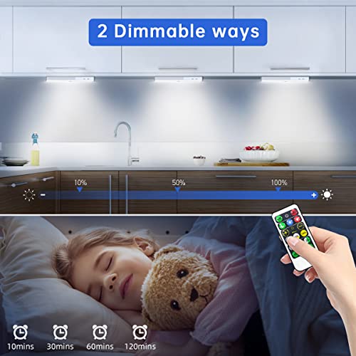30-Led Closet Light With Charging Station, Motion Sensor Cabinet Light, Under Cabinet Lights, Wireless Usb Rechargeable Kitchen Night Lights, Battery Operated Light For Wardrobe,Cabinet -4Pcs #TOP3