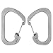 Nite Ize CSL6-11-R6 SlideLock Carabiner, Size #6, Stainless