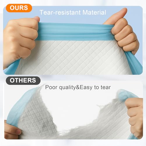 Puppy Pee Pads for Dogs 51"x36" 100 Count, Extra Large Dog Pee Pads, XXXXL Leak-Proof & Super Absorbent Dog Pee Pads, Thicken Disposable Potty Pads Puppy Training Pads for Cats Rabbits by TIANSHILIHE - Image 3