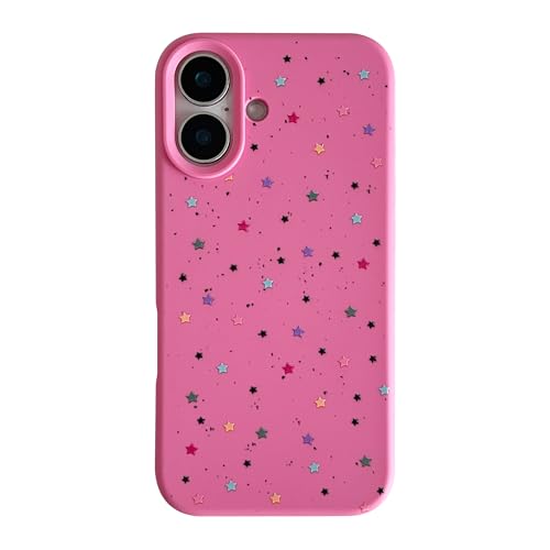 Coque iPhone 14 Pro Max rose à étoiles pour illuminer votre quotidien