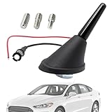 Nybhyjka LKW Radio Antenne Kurzantenne LKW Antenne Ersatz Einstellbare Antenne für LKW Einfache Konfiguration Auto Boost Audio und Video Video Antennen