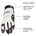 Lincoln Electric Women's Full Grain Leather Work Gloves | Padded Palm | Women's XS | K3231-XS