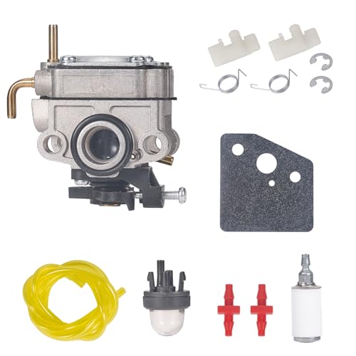 Mikatesi 753-08057 Carburetor Kit for Troy-Bilt TB625EC TB675EC Trimmer 41ADZ62C766 41ADZ67C766 CC310 CC330 CC350 CC370 String Trimmers
