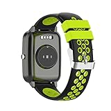 the bands compatible with Willful watch band strap locks onto watch interface precisely and securely, and holder to secure the extra length; No worry your watch falling off.