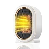 Space Heaters for Indoor Use,1200W 2Speed Portable Heater Fast Quiet Electric Small Space Heater for bedroom,Ceramic Heates Personal Heaters Mini Space Heater Overheating Protection,Dumping Shutdown