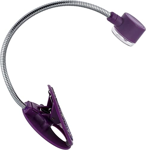 Withit Loop Clip On Book Light – Sparkle Paisley – Reading Light With Clip For Books And Ebooks, Reduced Glare, Portable And Lightweight, Cute Bookmark Light For Kids And Adults, Batteries Included #TOP2