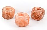 Large Pink Himalayan Salt Rock Tea Light/Candle Holder Natural Crystal Mineral...