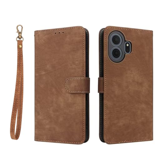 For TCLNxtPaper 70 Pro 5G �p �P�[�X �蒠�^ �J�o�[ ���z�^ �yvaele�z���� PU���U�[ ��G�肪�ǂ� �}�O�l�b�g�J�� �ϏՌ� �S�ʕی� TCLNxtPaper 70 Pro 5G�P�[�X(�u���E��)