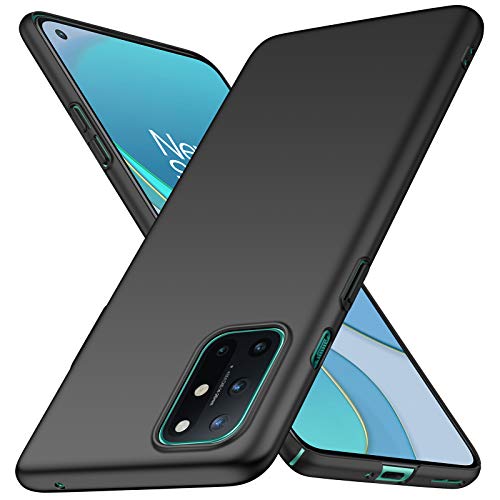 ORNARTO Coque OnePlus 8T, Finition Matte [Ultra Leger] [Ultra Mince] Anti-Rayures Coque Rigide Etui Housse pour OnePlus 8T(2020) 6,55 Pouces Noir