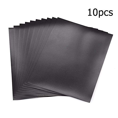 20PCS/Set 10 PCS 0.5mm Thickness Magnetic Sheets and 10PCS 7x5inch Clear Plastic Storage Bags for Dies and Stamp Sets Collections Reusable Sturdy PVC Clear Storage Pockets and Cuttable Magnetic Sheets by Briartw - Image 4