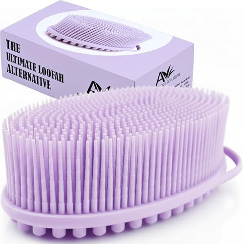 Avilana Premium Silicone Body Scrubber - Trusted Since 2017 - SGS...