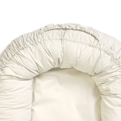 Miniatura 4 de Elodie Details Baby Nest - Nido Para Bebé Portátil, Reductor De Cuna De Bebé, Nido Micolón De 100 Algodón, Lavable, 78 X 45 Cm Vanilla White
