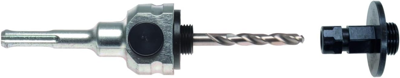 PROJAHN 68303 adaptor quick change sds-plus with 2 connection pieces and center drill for bi-metal hole saws
