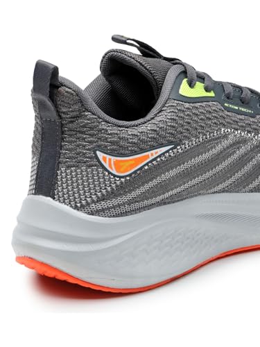 Image of Action | Athleo | BULLET-1101 | Men's | Lace-Up | Running | Shoes | Stylish | Lightweight | Comfortable | Trendy | Sports | Shoes