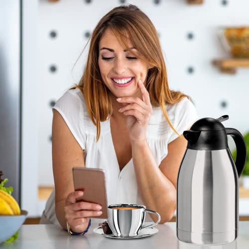 Oggi Jarra de café, média, aço inoxidável