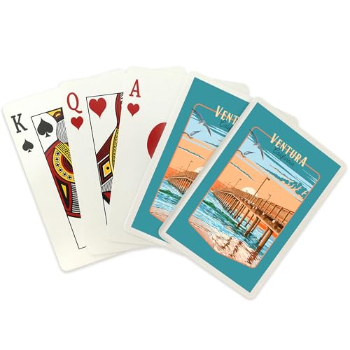 Lantern Press Ventura California, 52 Cartas Poker miniatura 2