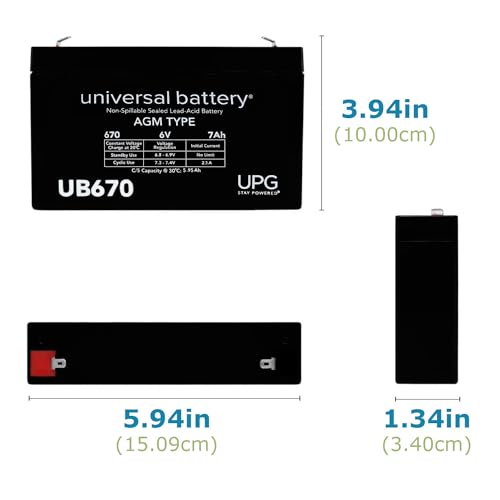 UPG The Best Ub670 Sealed Lead Acid