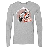 500 LEVEL Travis Konecny Long Sleeve Tee (Long Sleeve, X-Large, Heather Gray) - Travis Konecny Philadelphia Dots WHT
