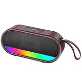 Dyurwa Bluetooth Lautsprecher mit Licht, Bluetooth...