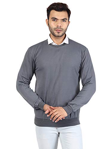 Image of River Hill Men's Fleece Round Neck Sweater