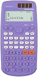 Scientific Calculators, IPepul Purple Math Calculator with 417 Function | Solar Battery Power and 4-Lines Display, School Supplies for Middle High College Students Teachers (Purple)