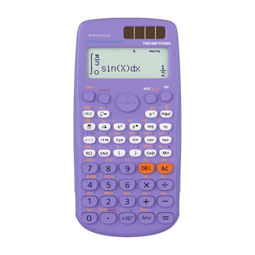 Scientific Calculators, IPepul Purple Math Calculator with 417 Function