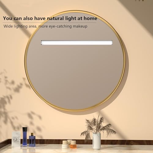 Barre lumineuse miroir LED rechargeable USB à intensité tactile - 3