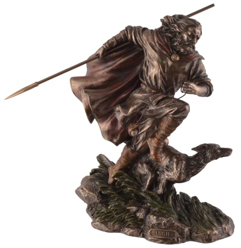 VOGLER Joh. Vogler GmbH Lugh dios celta del sol y las tormentas - bronce con lanza by Veronese