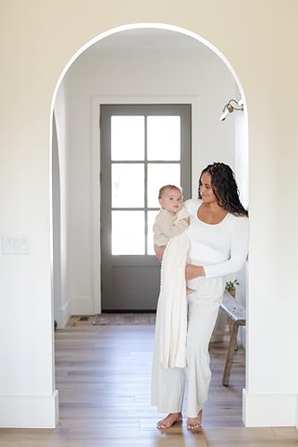 Image of Saranoni Bamboni Luxury Throw Blanket | Oversized Super Soft Plush Home Decorative Comfy Blankets for Couch or Bed | Ivory - X-Large 60 inch x 80 inch