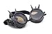 Ultra Negro con Marrones Lentes Steampunk Gafas Cibernéticas Punk Victoriano Cosplay Gótico...