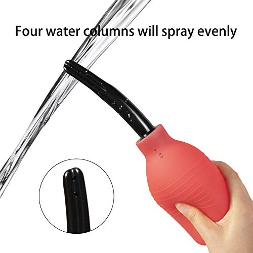 Abyclean Anal Douche Enema Bulb Vaginal Douche Enema Cleaner For Women’s Or Man’s Health (310Ml Red) #TOP5