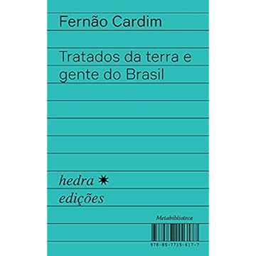 Capa do livro Tratados da terra e gente do Brasil