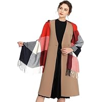 Miss Lulu Bufanda Mujer Invierno Caliente Mantas Cozy Pashmina