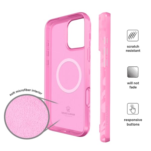 VELVET CAVIAR for iPhone 16 Pro Max Case - Compatible with MagSafe [10ft Drop Tested] - Hot Pink Leopard Cheetah Print by VELVET CAVIAR - Used condition - Image 7