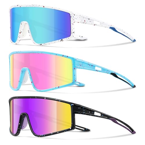 Image of Kids Polarized Sunglasses Youth Baseball Sun Glasses for Boys Girls | UV Protection,Toddler Softball Glasses, Gifts for Cycling,Running,Fishing,Hiking,Sports Stuff Beach Accessories for 3-12 Teen