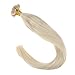 【Hot Sale】Sunny U Tip Keratin Hair Extensions Remy 16 Inch #60 White Blonde U Tip Fusion Hair Extensions Human Hair Remy 50pack