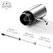 ANNIVERS Electric Wine Decanter Automatic Wine Aerator Dispenser Pourer, USB-C Rechargeable Storage Base Stainless Steel Tube One-Touch Pump for All Btls, Aérateur Distributeur de Vin Électrique