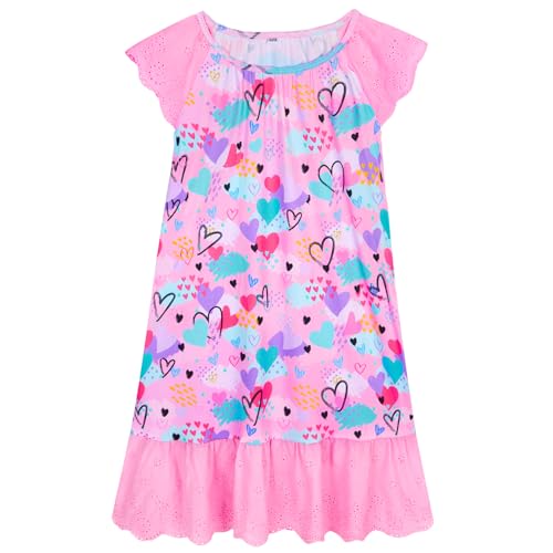 Play Tailor Girls Nightgowns Sleepwear Kids Pajamas Girl Princess Dresses with Lace Sheeve for Toddler Girl Clothes
