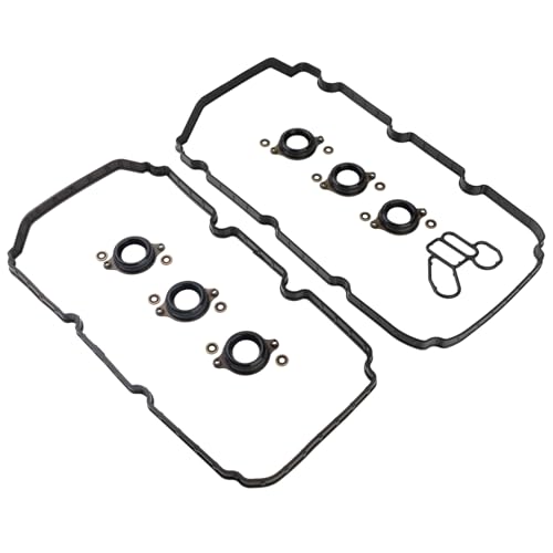 Image of 15302-5G0-A00 Oil Filter Adapter Gasket & 0362072 120305G0000 120505G0000 Valve Cover Gasket Sets Fits 2013-2024【Acura】MDX /RDX /RLX /TLX【Honda】Accord /Crosstour /Odyssey /Passport /Pilot /Ridgeline 3.5L 3.0L