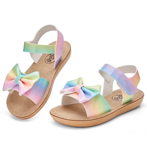 Image of Trary Toddler Sandals for Baby Girls Boys Summer Sandals Cute Kids Shoes Lightweight Open Toe Sandals Beach Holiday Unisex Child Sandals