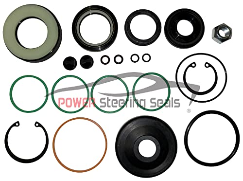 Power Steering Seals - Rack and Pinion Seal Kit for Chevrolet Silverado 1500 2007-2013 | Precision Fit, Leak Prevention, Auto Replacement Part, Steering System Rebuild