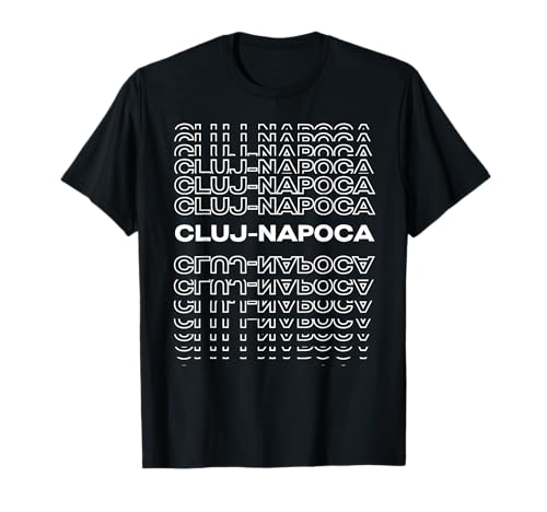 Città minimalista - Romania Moderna Cluj-Napoca Maglietta